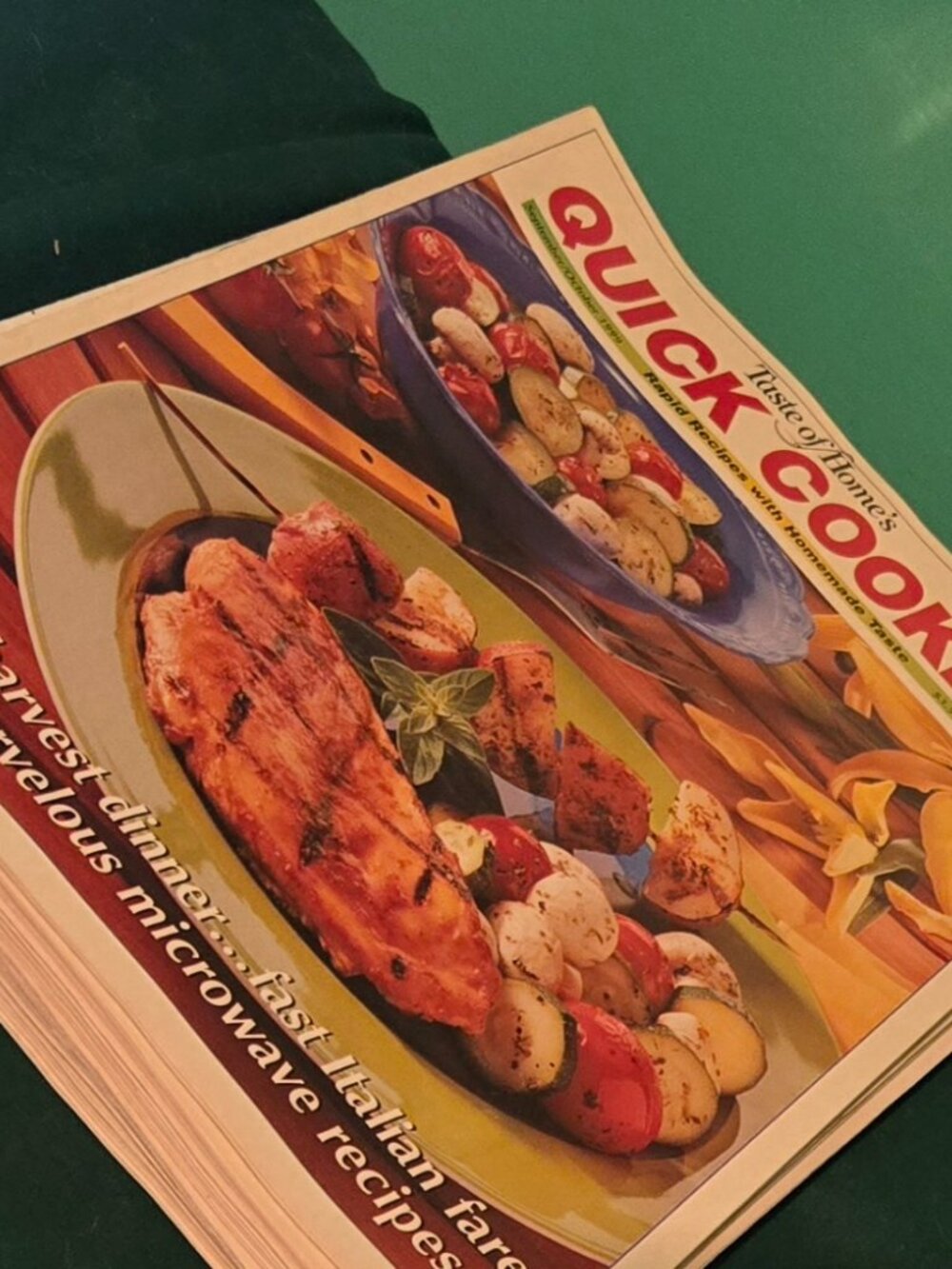 Lot of 13 Taste of Home Quick Cooking Magazines Vintage September 1999-Dec 2001